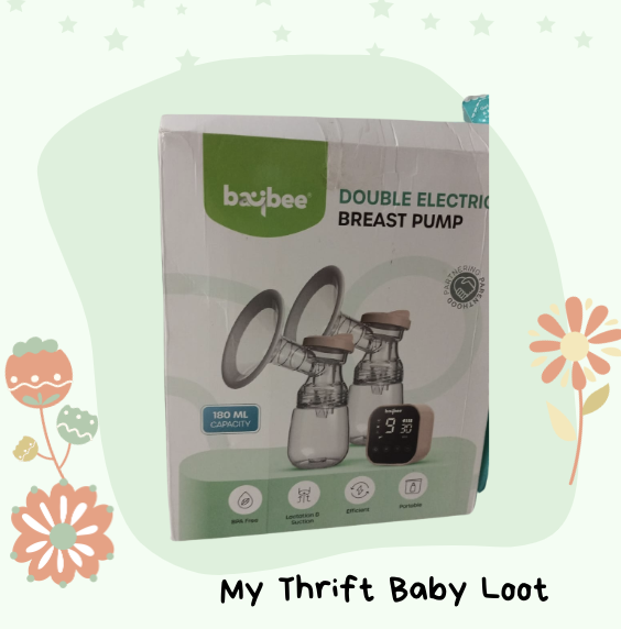 baby bee double electric breast pump